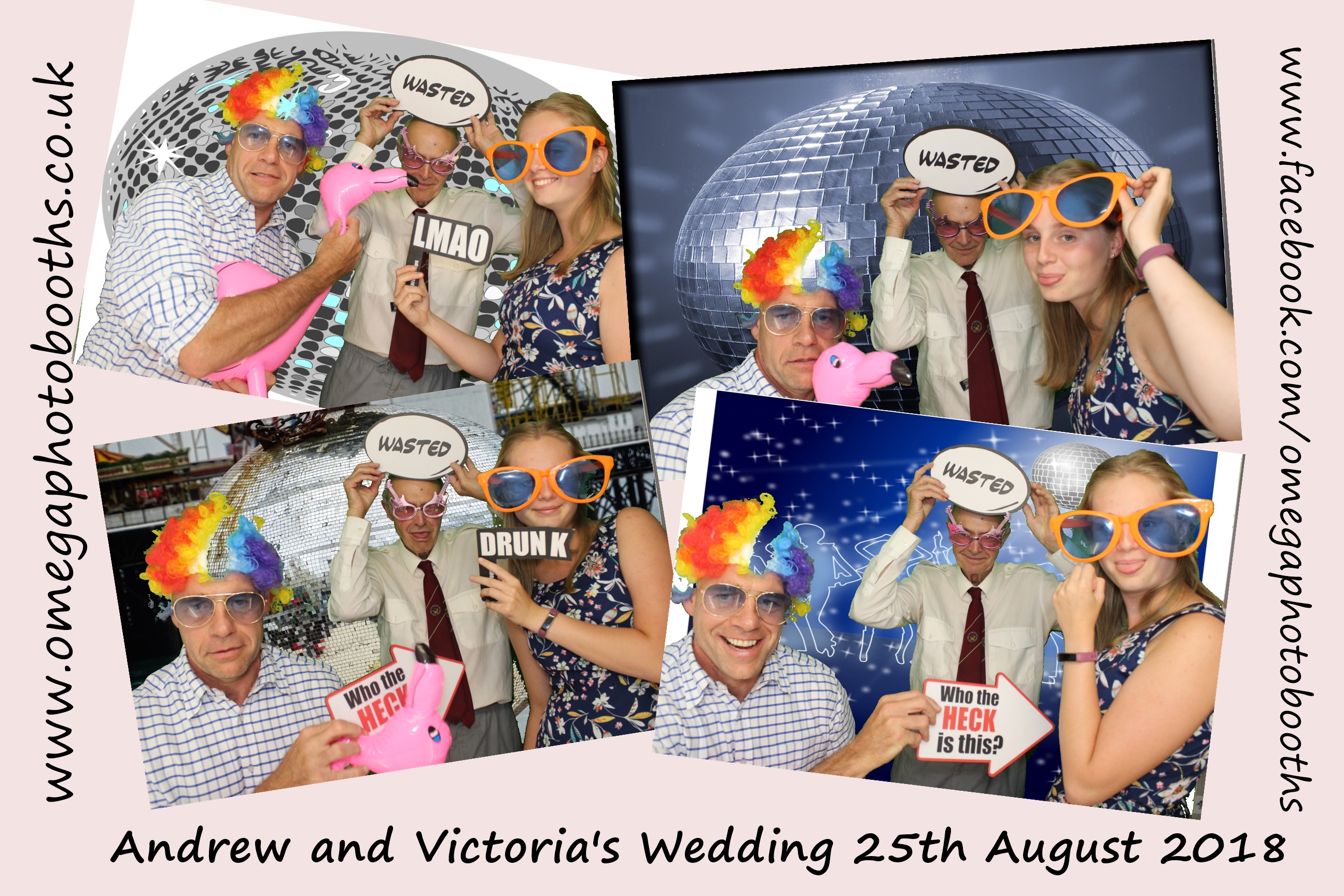 Andrew & Victoria's Wedding | View more photos from the event at gallery.omegaphotobooths.co.uk/u/Omega-Photobooths/Andrew-Victorias-Wedding